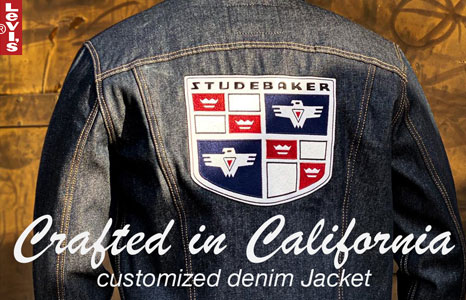 Studebaker Levi’s customized denim Jacket